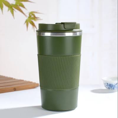 123 New Stainless Steel Coffee Tumbler with Lid | Reusable Travel Mug for Hot & Cold Drinks